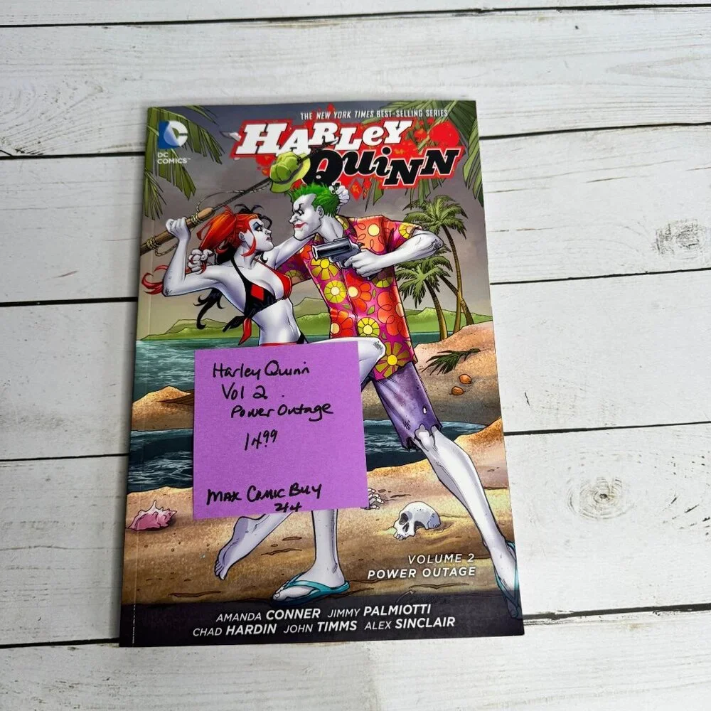Harley Quinn Vol 2 Power Outage DC Comics TPB 2015 Graphic Novel Power Girl Joke